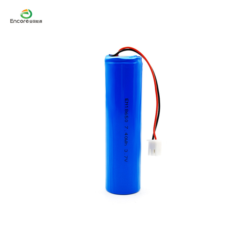 18650 2000mAh bateria paketea