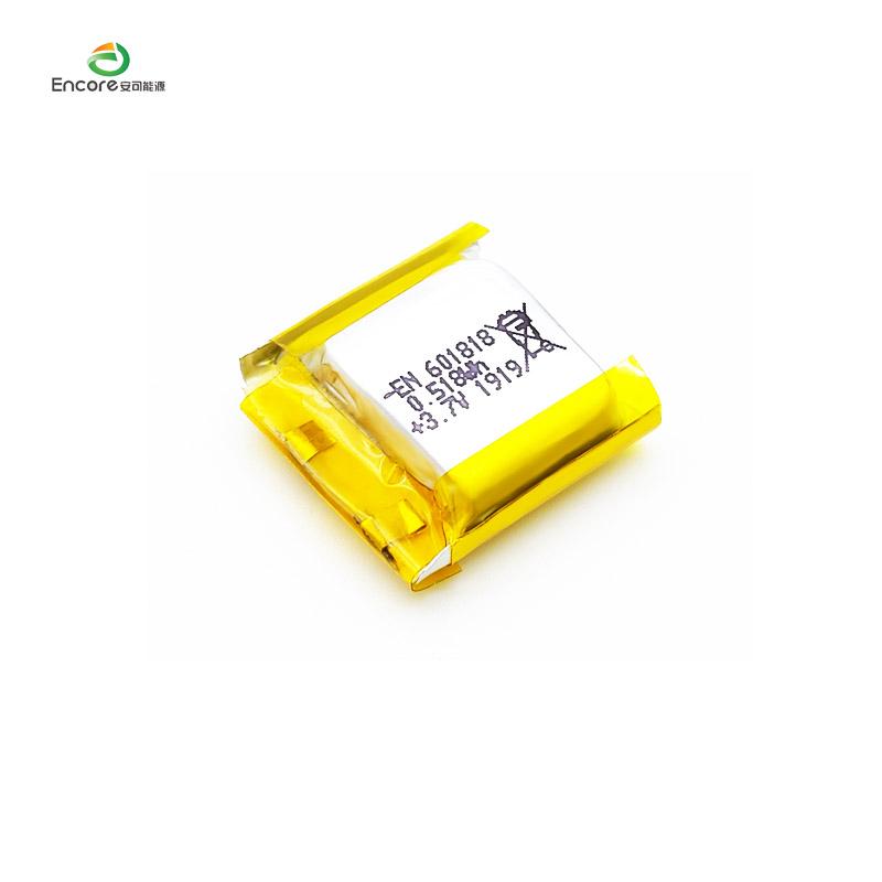 3.7v 140mah Lipo Litio polimerozko bateria kargagarria