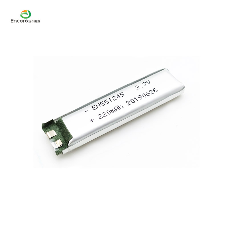 3.7v 220mah Li polimerozko bateria