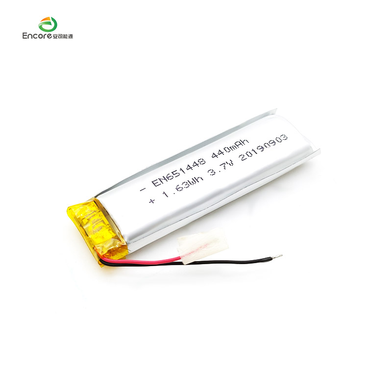 3.7v 450mah Li polimerozko bateria