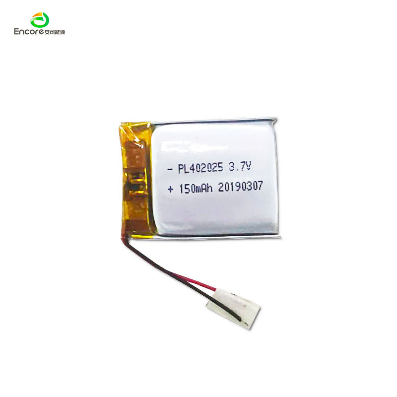 402025 150mAh 3.7v lipo bateria kargagarria