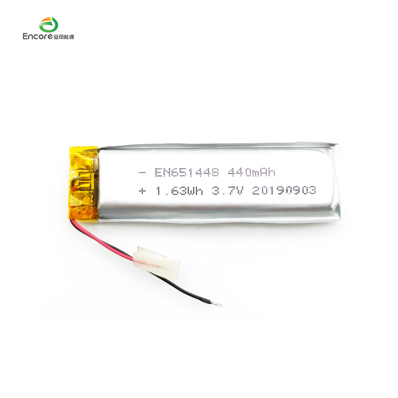 651448 450mah 3.7v lipo bateria